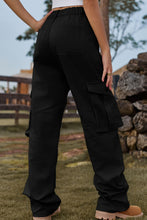 Load image into Gallery viewer, Loose Fit Long Jeans with Pockets

