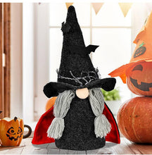 Load image into Gallery viewer, Halloween Decoration Vampire Gnome Ornament
