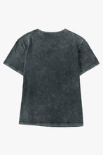 Load image into Gallery viewer, Pumpkin Floret Graphic Vintage Washed T-Shirt
