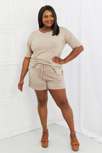 Load image into Gallery viewer, Zenana Lazy Days Full Size Loose Fit Shirt and Shorts Set
