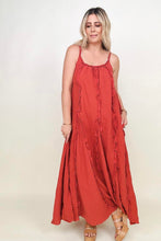 Load image into Gallery viewer, Davi &amp; Dani Ruffle Detail Midi Sundress (Without Belt)
