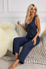 Load image into Gallery viewer, Pocketed Thermal Sleeveless Jumpsuit
