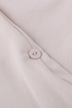 Load image into Gallery viewer, V Neck 3/4 Sleeve High Low Hem Shirt

