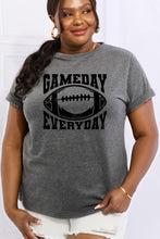 Load image into Gallery viewer, Simply Love Full Size GAMEDAY EVERYDAY Graphic Cotton Tee
