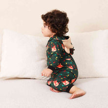 Load image into Gallery viewer, Printed Hooded Long Sleeve Jumpsuit
