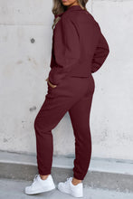 Load image into Gallery viewer, Half-Zip Sports Set with Pockets
