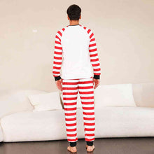 Load image into Gallery viewer, MERRY CHRISTMAS Graphic Top and Striped Pants Set
