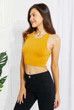 Load image into Gallery viewer, Zenana Yeah, Basically Seamless Ribbed Racerback Cropped Tank
