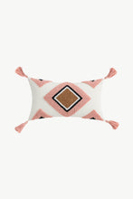 Load image into Gallery viewer, Geometric Graphic Tassel Decorative Throw Pillow Case
