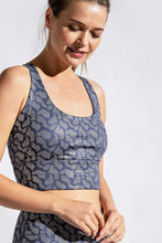 Load image into Gallery viewer, Rae Mode Full Size Printed Crisscross Back Sports Bra
