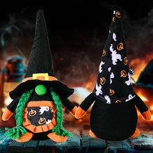 Load image into Gallery viewer, Halloween Decoration Pumpkin Gnome Ornament
