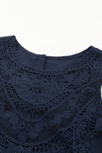 Load image into Gallery viewer, Lace Detail Buttons Back Sleeveless Top

