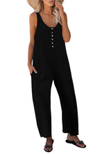 Load image into Gallery viewer, Pocketed Thermal Sleeveless Jumpsuit
