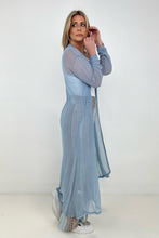 Load image into Gallery viewer, Zenana "Eden" Mesh Long Sleeve Duster Kimono
