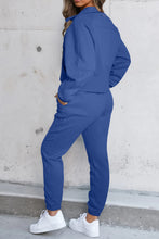 Load image into Gallery viewer, Half-Zip Sports Set with Pockets
