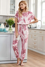 Load image into Gallery viewer, Tie-Dye Knit Jumpsuit with Pockets
