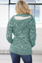 Load image into Gallery viewer, Long Sleeve Button-Up Hooded Cardigans
