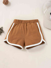 Load image into Gallery viewer, Round Neck Short Sleeve T-Shirt and Shorts Set
