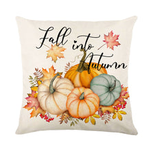 Load image into Gallery viewer, Pumpkin Print Pillowcases Without Filler
