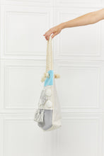 Load image into Gallery viewer, Justin Taylor In The Sand Tassle Tote Bag
