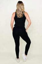 Load image into Gallery viewer, Zenana Cotton Wide Waistband Pocket Leggings
