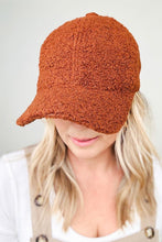 Load image into Gallery viewer, Teddy Fleece Baseball Cap

