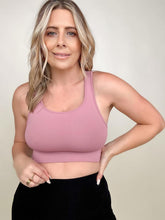 Load image into Gallery viewer, Zenana Padded Racerback Sports Bra
