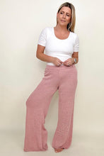Load image into Gallery viewer, Umgee Wide Leg Pants Sweater Style
