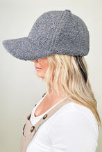 Load image into Gallery viewer, Teddy Fleece Baseball Cap
