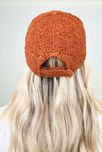 Load image into Gallery viewer, Teddy Fleece Baseball Cap
