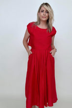 Load image into Gallery viewer, White Birch Sleeveless Linen Top And Skirt Set
