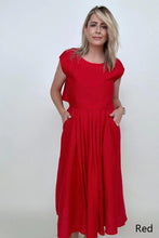 Load image into Gallery viewer, White Birch Sleeveless Linen Top And Skirt Set
