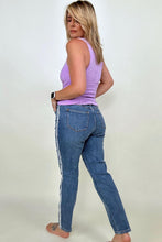Load image into Gallery viewer, Judy Blue High Waist Side Fray Slim Fit Jeans
