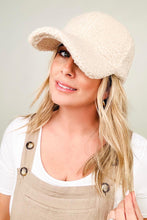 Load image into Gallery viewer, Teddy Fleece Baseball Cap
