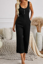 Load image into Gallery viewer, Pocketed Thermal Sleeveless Jumpsuit

