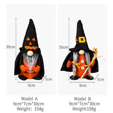 Load image into Gallery viewer, Halloween Decoration Gnome Ornament
