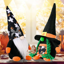 Load image into Gallery viewer, Halloween Decoration Pumpkin Gnome Ornament
