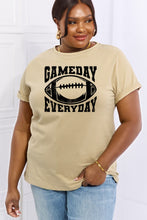 Load image into Gallery viewer, Simply Love Full Size GAMEDAY EVERYDAY Graphic Cotton Tee
