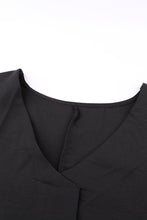 Load image into Gallery viewer, V Neck 3/4 Sleeve High Low Hem Shirt
