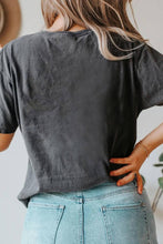 Load image into Gallery viewer, Pumpkin Floret Graphic Vintage Washed T-Shirt
