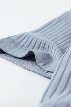 Load image into Gallery viewer, Cropped Tee And Wide Legs Pants Ribbed Knit Lounge Set
