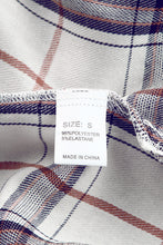 Load image into Gallery viewer, Plaid High-Low Shacket with Slit

