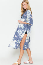Load image into Gallery viewer, Justin Taylor Botanical Print Split Cover Up
