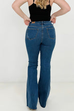 Load image into Gallery viewer, Judy Blue High Waist Cool Denim "Control Top" Flare Jeans
