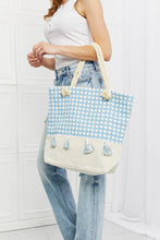 Load image into Gallery viewer, Justin Taylor Picnic Date Tassle Tote Bag
