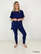 Load image into Gallery viewer, Zenana "Discover Comfort" Brushed DTY Microfiber Top &amp; Legging Set

