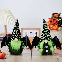 Load image into Gallery viewer, Halloween Decoration Bat Gnome Ornaments
