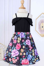 Load image into Gallery viewer, Floral Spaghetti Strap Layered Dress
