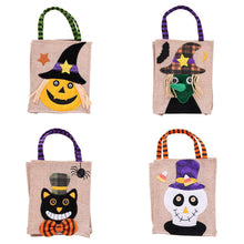 Load image into Gallery viewer, Halloween Decoration Kids Party Dress Up Linen Goodie Bags
