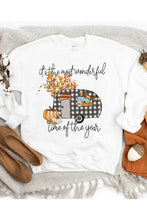 Load image into Gallery viewer, Wonderful Fall Vibe Graphic Pullover Sweatshirt
